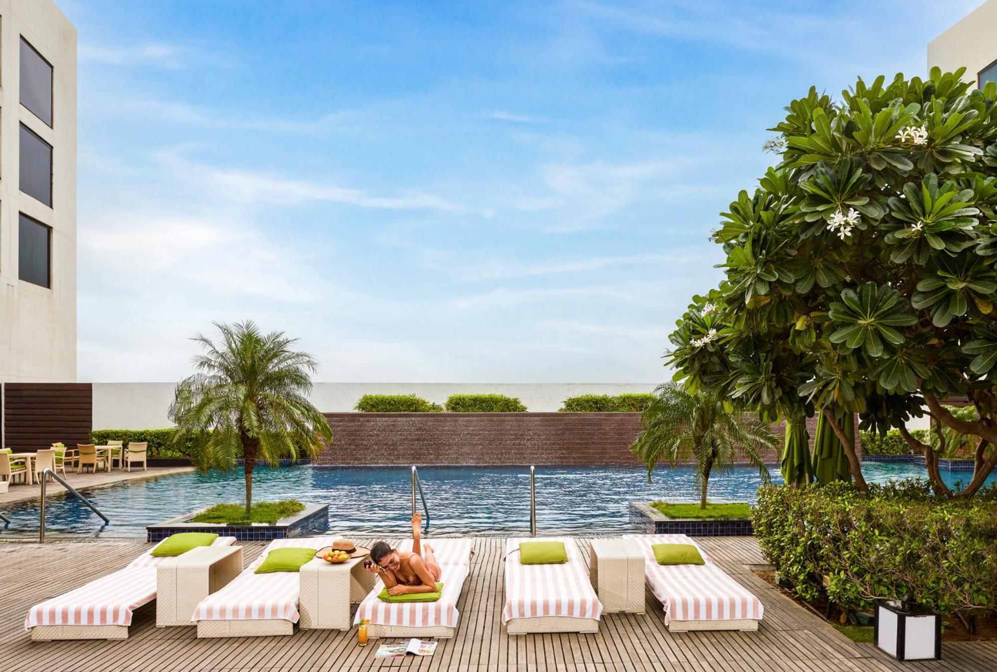 Pullman New Delhi Aerocity Exteriér fotografie The Park, New Delhi