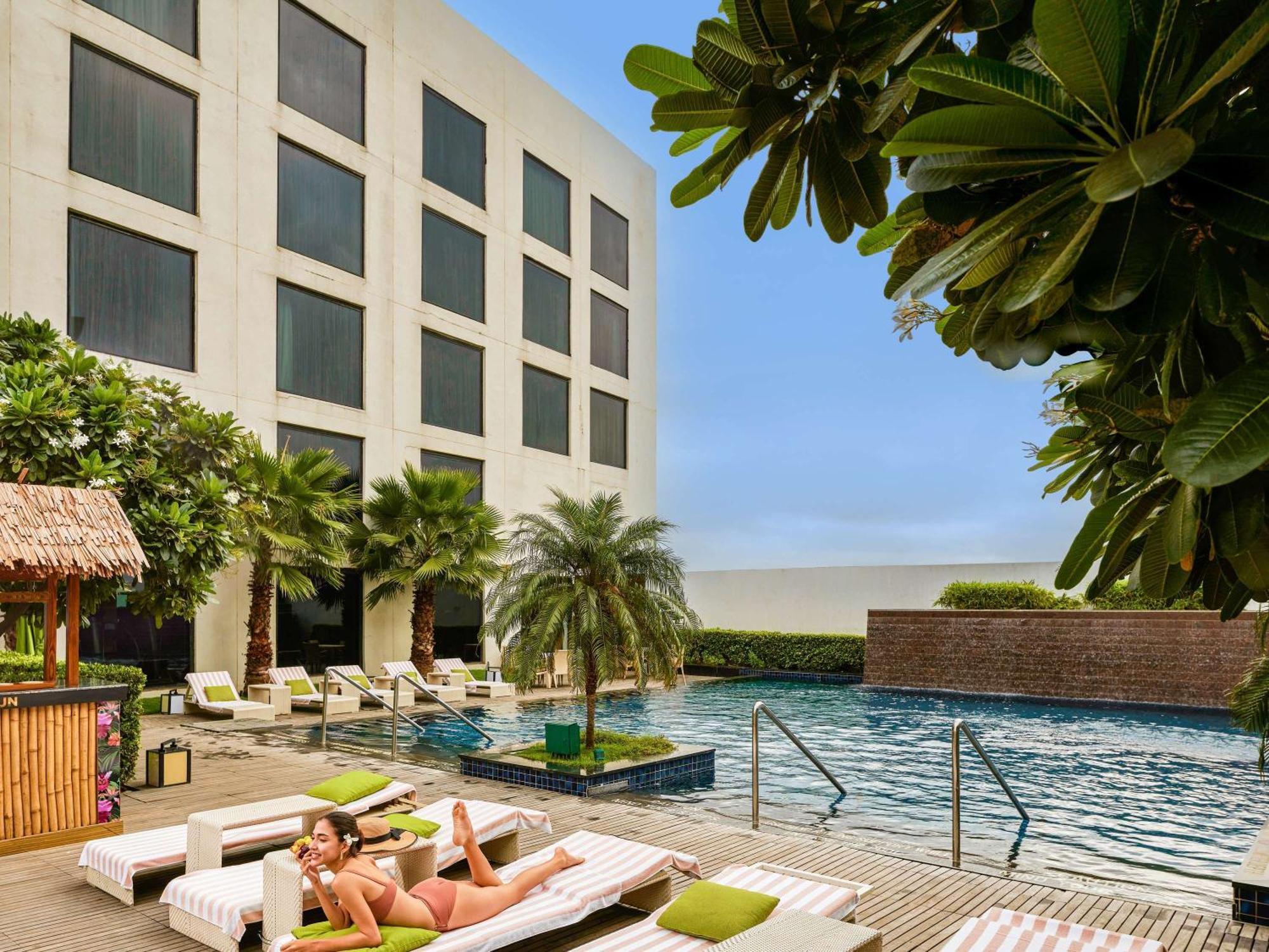 Pullman New Delhi Aerocity Exteriér fotografie The Park, New Delhi